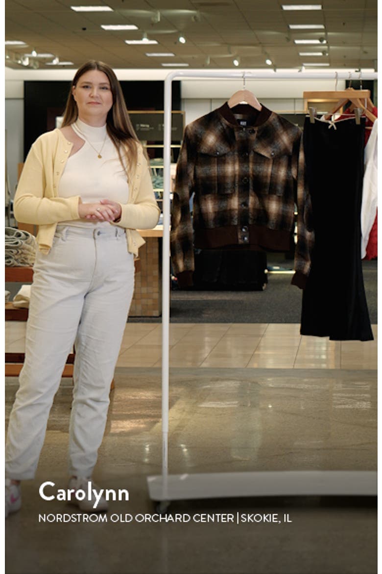 Enley Plaid Bomber Jacket video