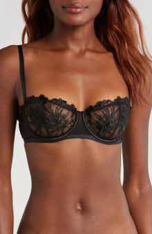 Amaryllis Embroidered Underwire Demi Bra
