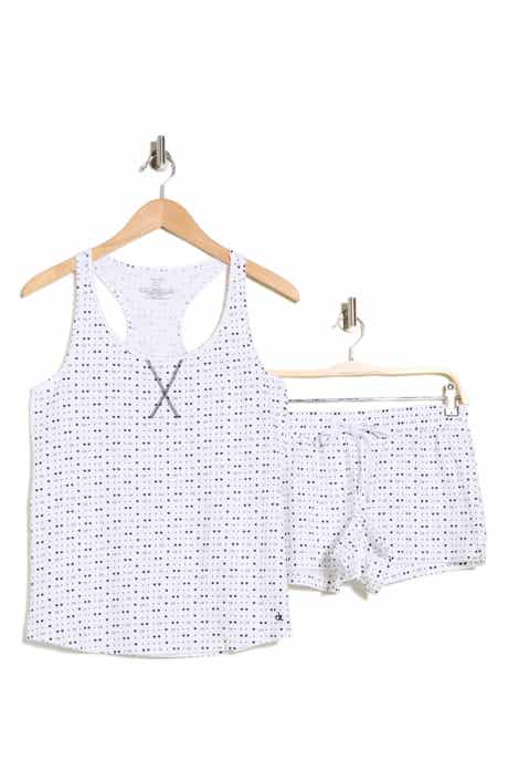 Calvin Klein Jersey Tank & Shorts Pajama 2-Piece Set