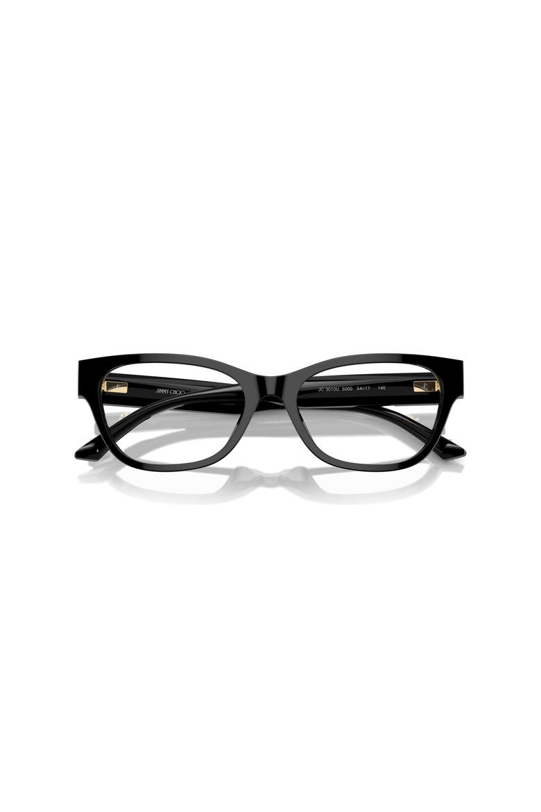 54mm Cat Eye optical glasses, Alternate, color, Black
