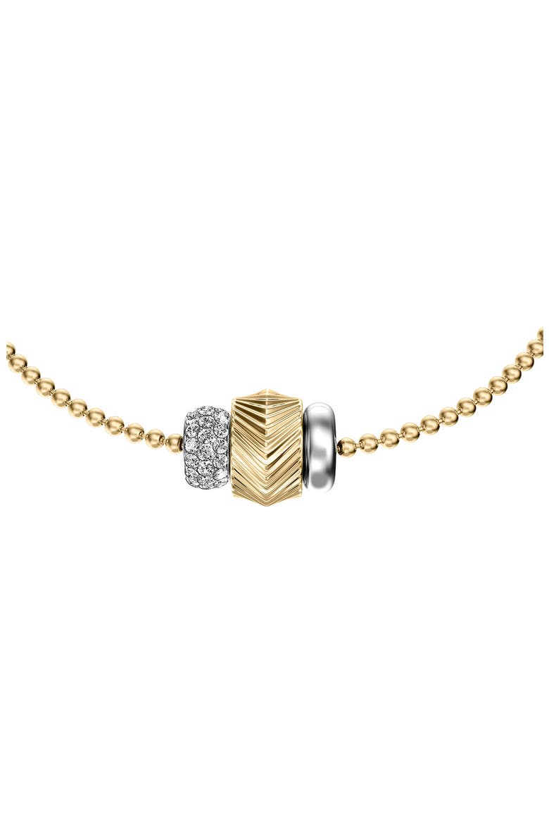 Harlow Two Tone Station Bracelet, Alternate, color, MULTI