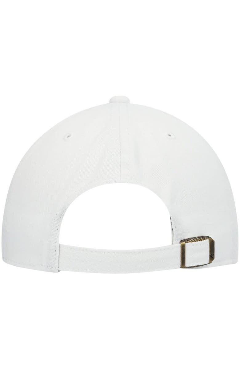 '47 Women's '47 White North Carolina Tar Heels Miata Clean Up Logo Adjustable Hat, Alternate, color, 