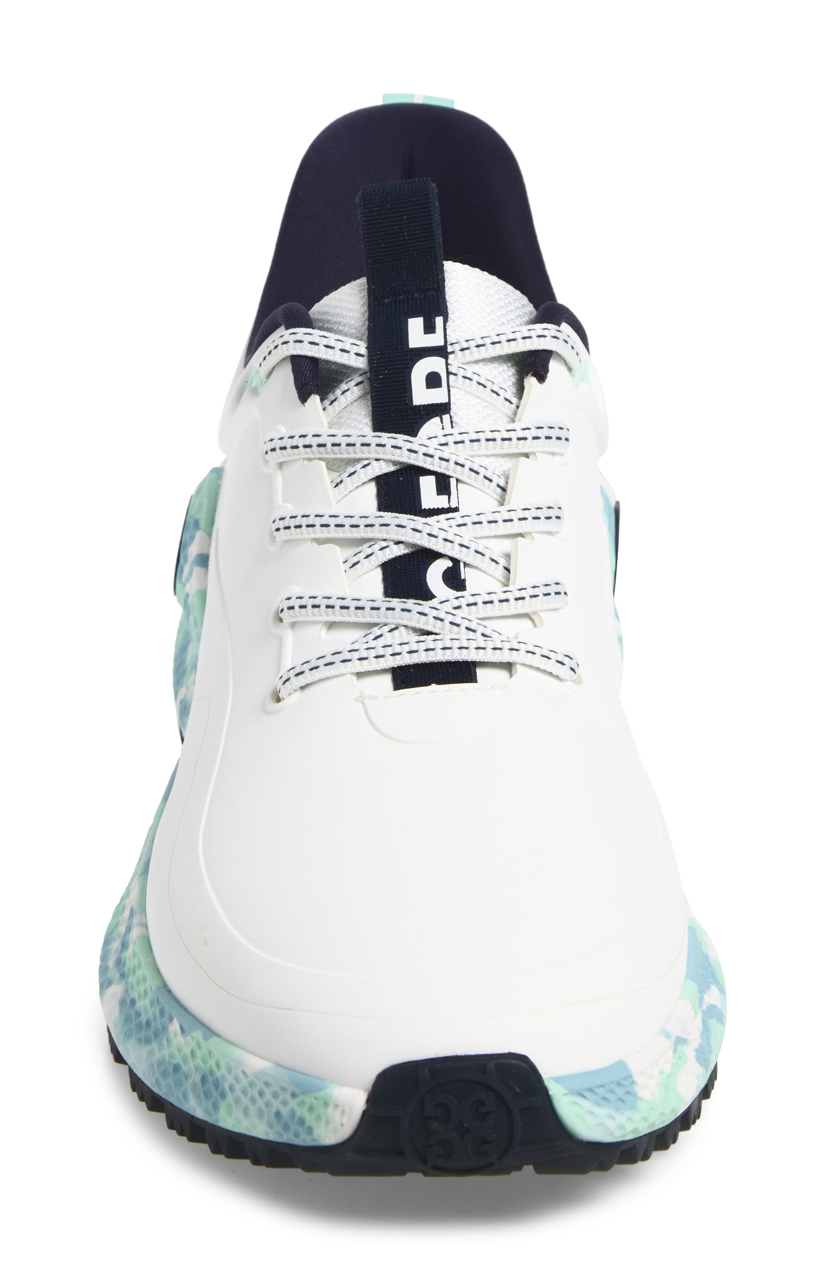 MG4+ O2 Camo Print Golf Shoe, Alternate, color, SNOW / TIDAL