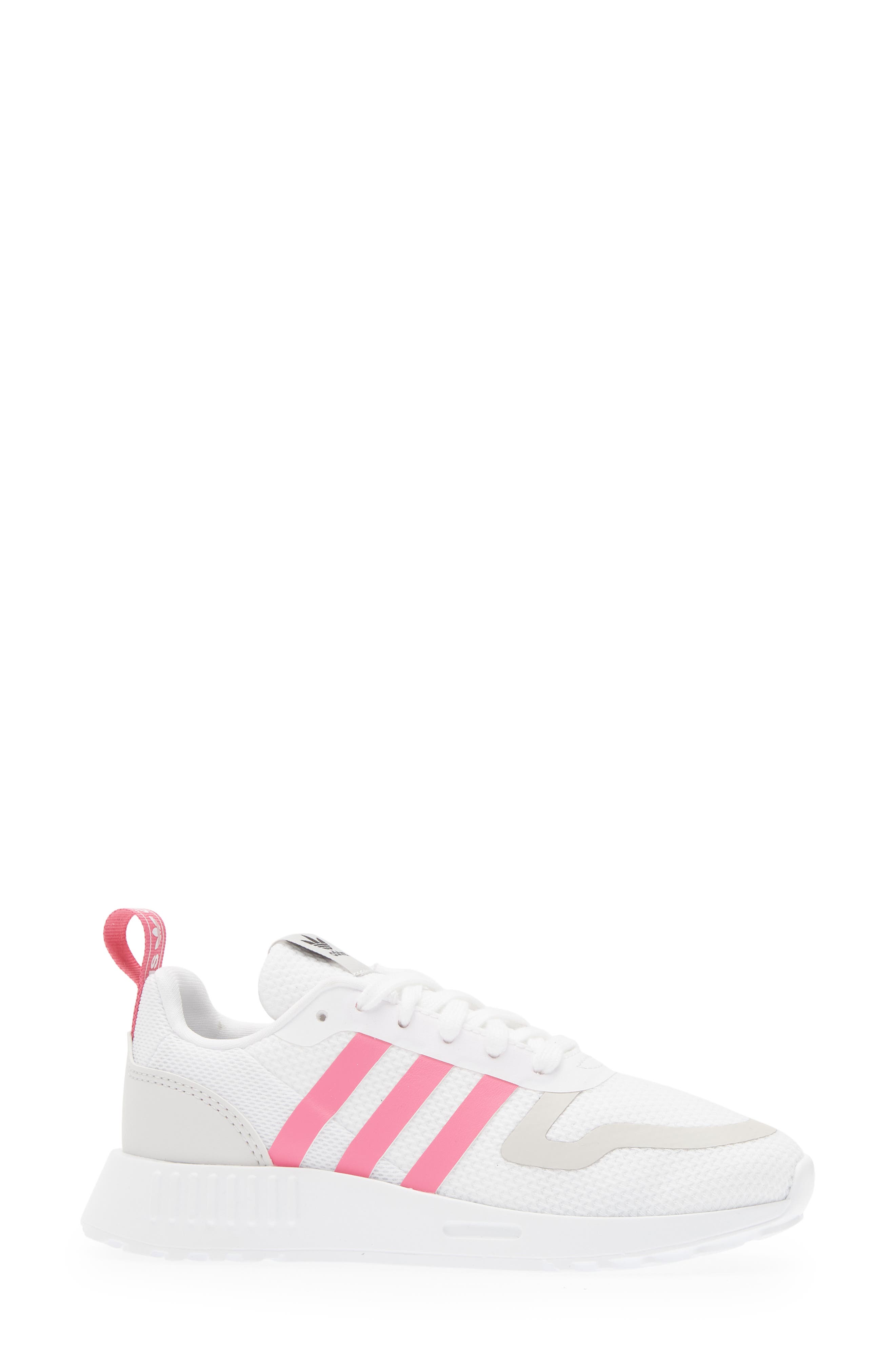 x HER Studio London Kids' Multix Sneaker, Alternate, color, CRYSTAL WHITE/ BLACK/ SCARLET