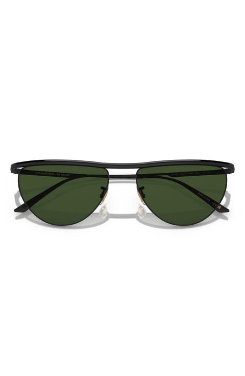 x KHAITE 1984C 56mm Irregular Sunglasses