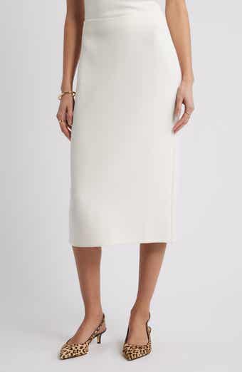 Caslon® Ottoman Knit Midi Skirt
