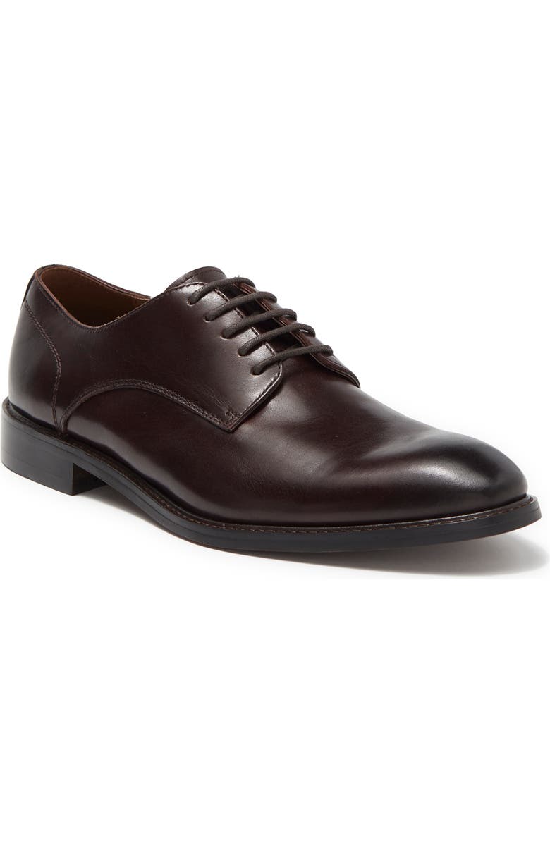 WINTHROP Chandler Leather Derby, Main, color, Burgundy