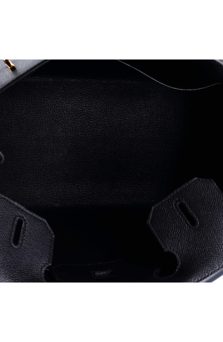 Pre-Owned Hermes Birkin Sellier Bag Black Epsom with Gold Hardware 30, Alternate, color,