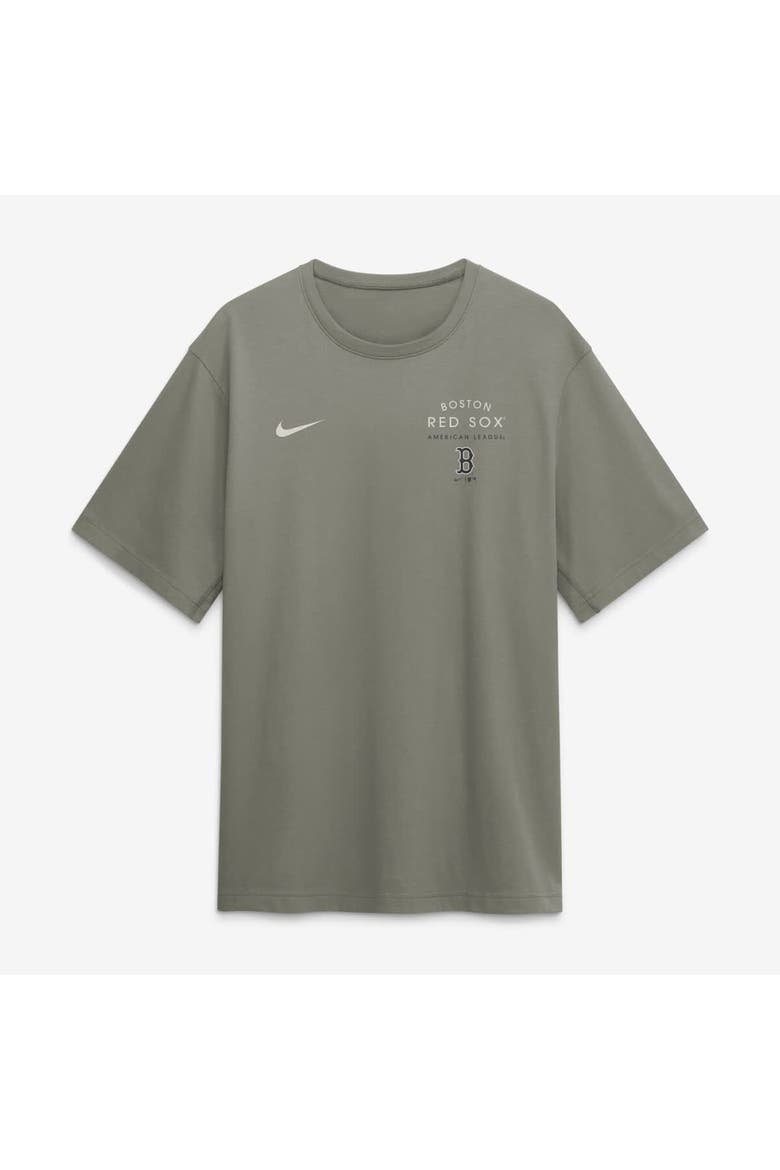 Men's Nike  Olive Boston Red Sox Statement Dri-FIT Primary T-Shirt, Alternate, color, Olive
