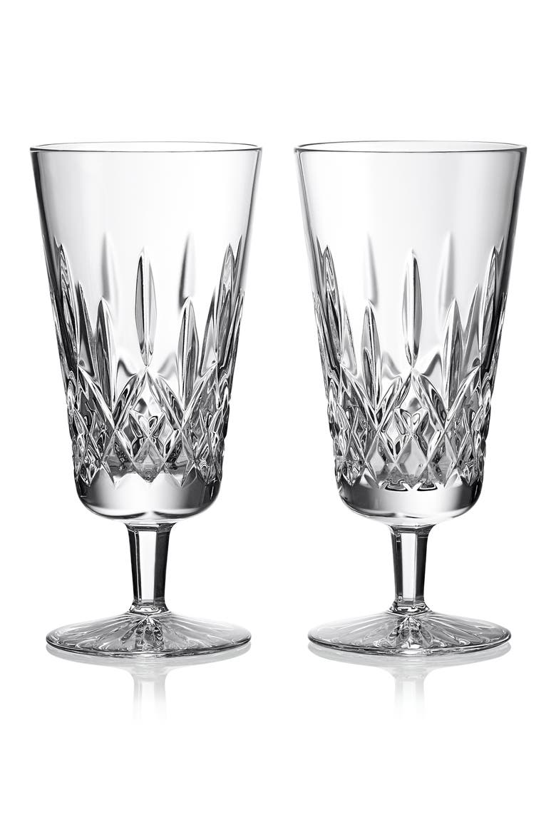 Lismore Set of 2 Iced Beverage Glasses, Main, color, NO COLOR