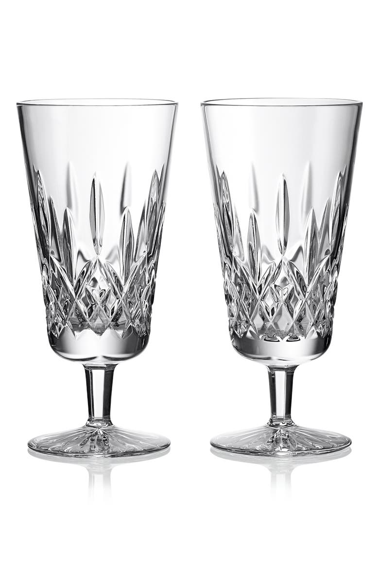Waterford Lismore Set of 2 Iced Beverage Glasses, Main, color,