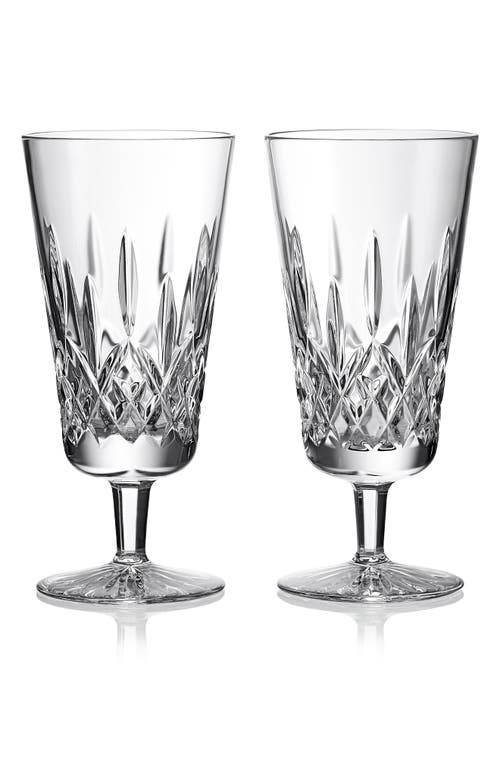 Waterford Lismore Set Of 2 Iced Beverage Glasses In No Color