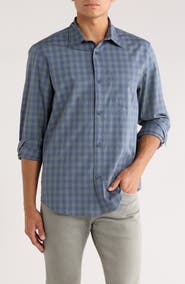 14th & Union Plaid Poplin Button-Up Shirt