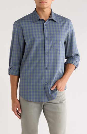 14th & Union Plaid Poplin Button-Up Shirt