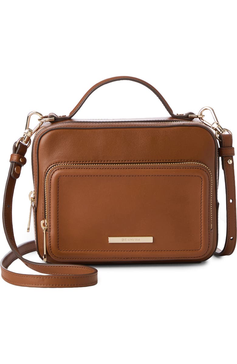 Brahmin Tori Leather Top Carry Handle Bag, Main, color,