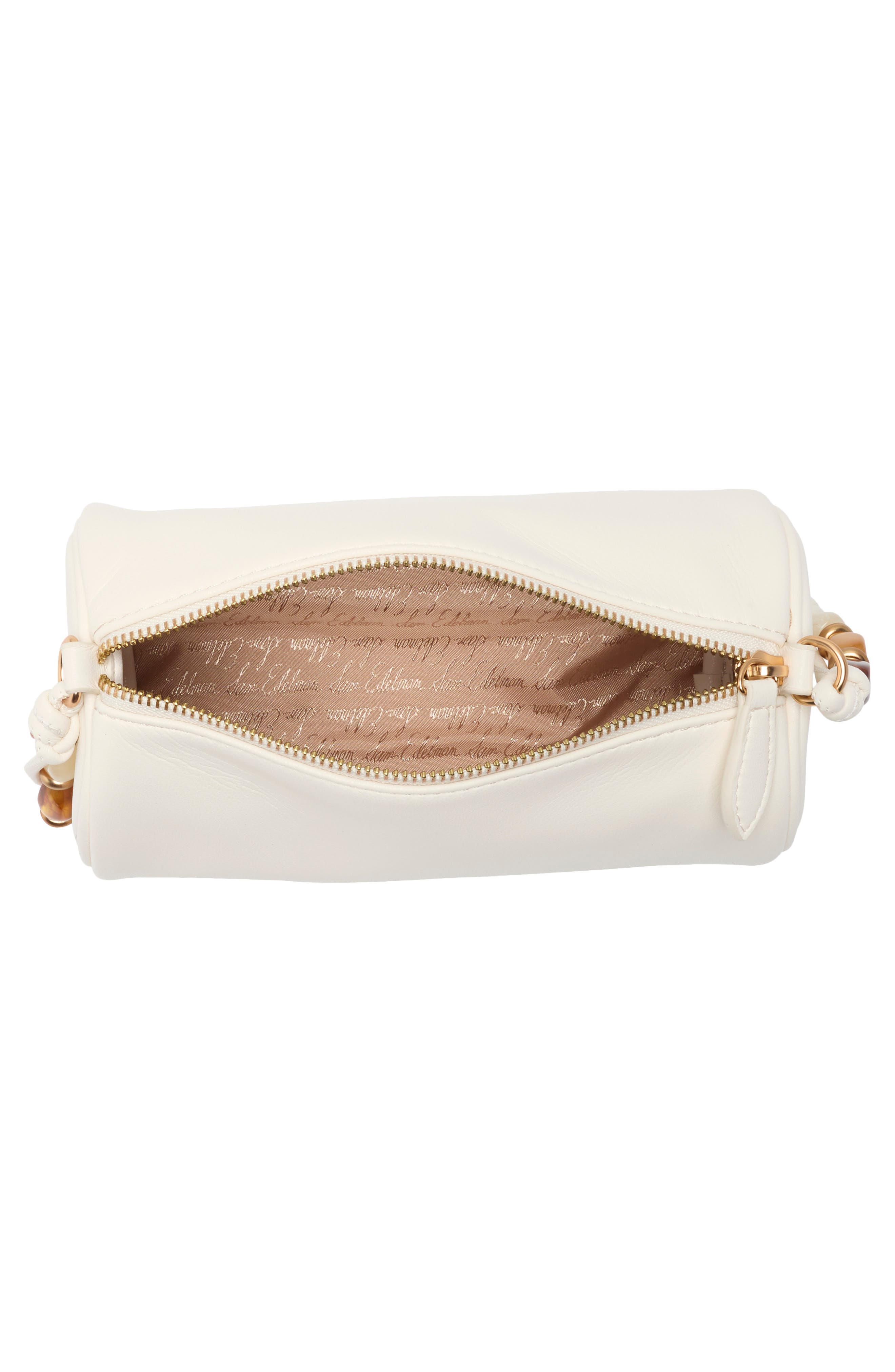 Elmina Bead Shoulder Bag, Alternate, color, WHITE