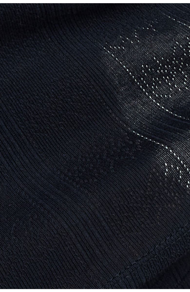 Negative Underwear Pointelle Tank, Alternate, color, Black