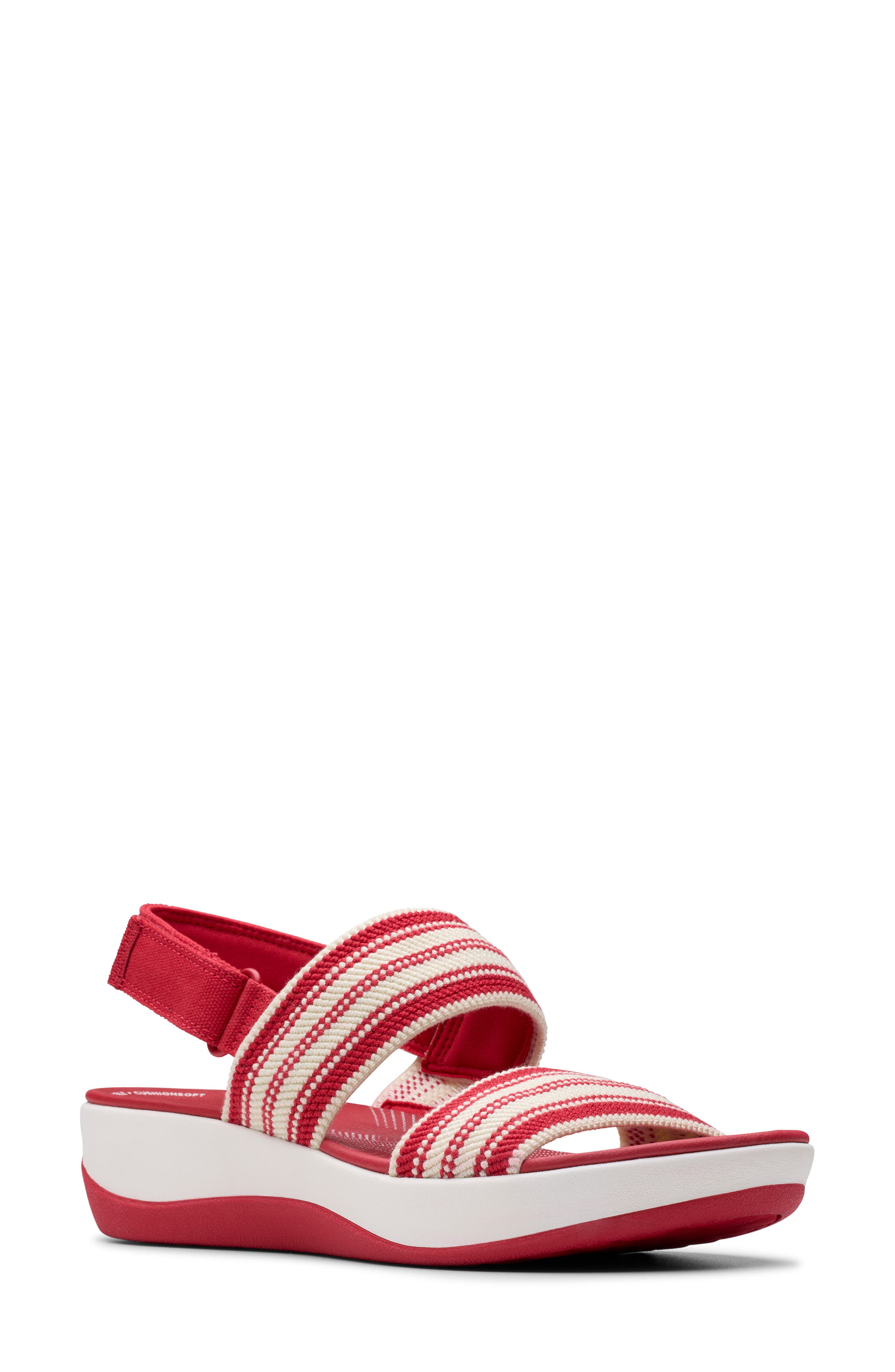 Arla Stroll Sandal, Main, color, CHERRY