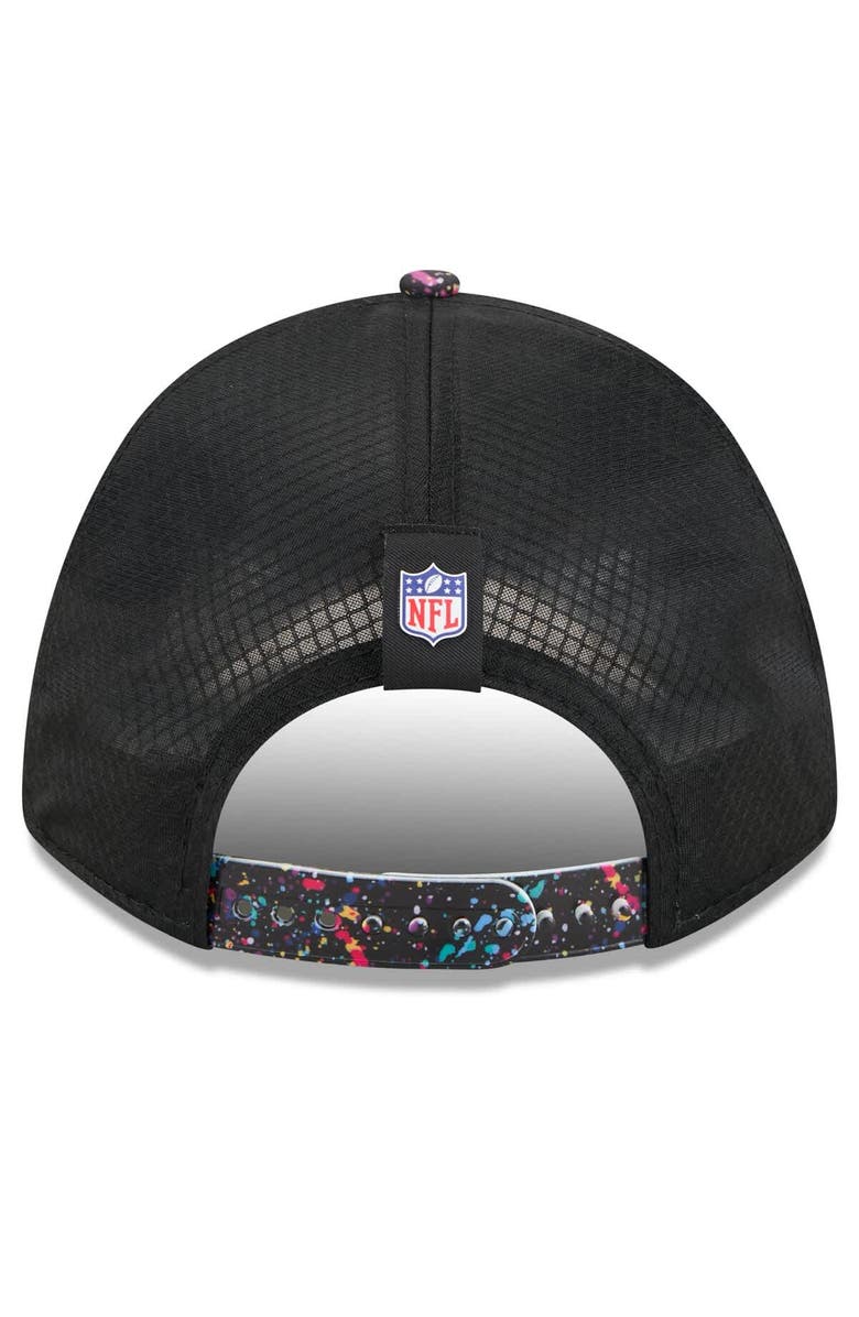 New Era Men's New Era Black San Francisco 49ers 2025 NFL Crucial Catch 9FORTY Adjustable Hat, Alternate, color, Black