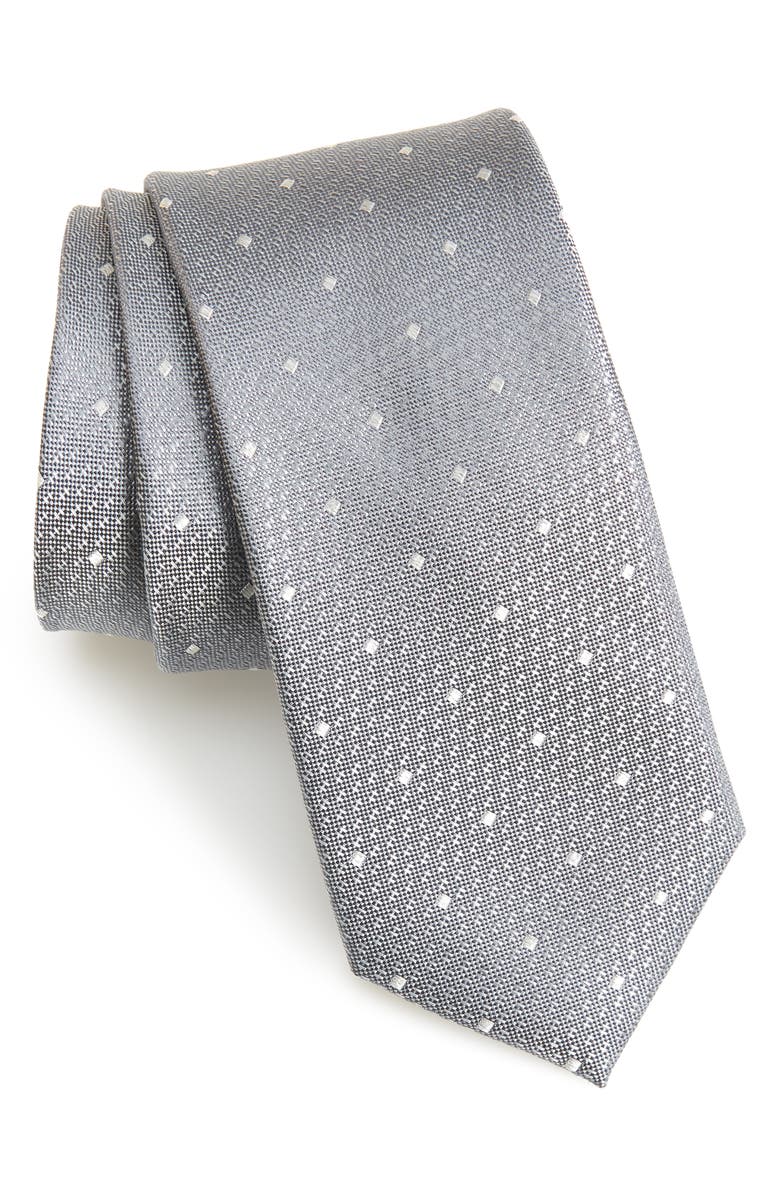 NORDSTROM MEN'S SHOP Warren Neat Silk Tie, Main, color, 