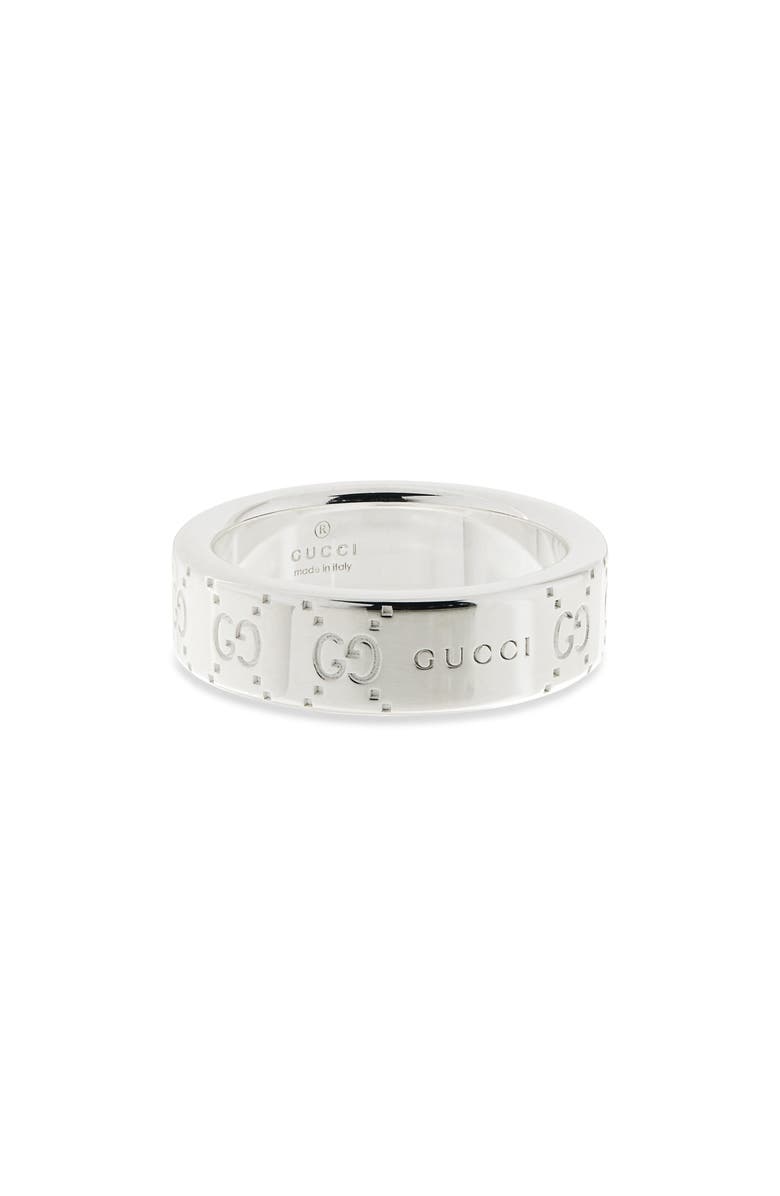 Gucci Signature Band Ring, Main, color,