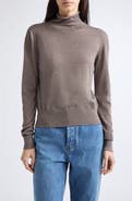 Kallmeyer Idris Merino Wool & Silk Turtleneck Sweater