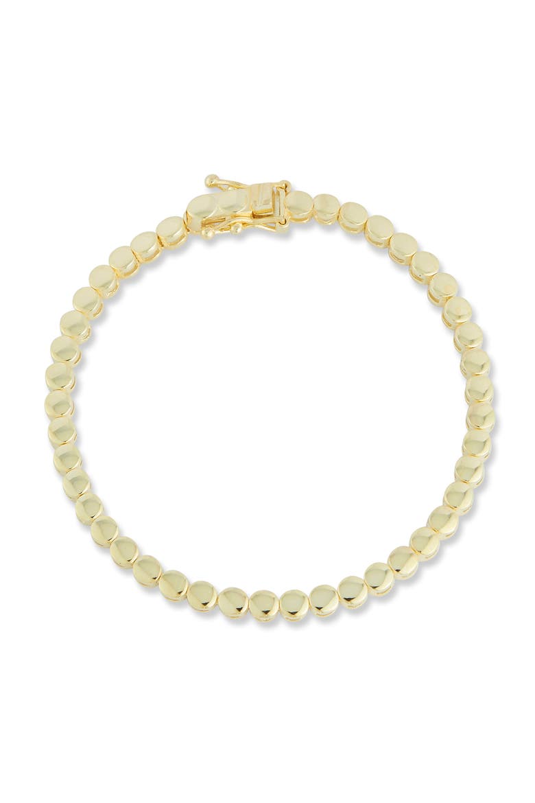 Circle Beaded Bracelet, Main, color, GOLD