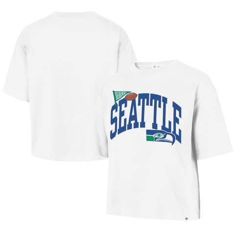 Women's '47  White Seattle Seahawks Reed City T-Shirt