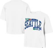 '47 Women's '47  White Seattle Seahawks Reed City T-Shirt