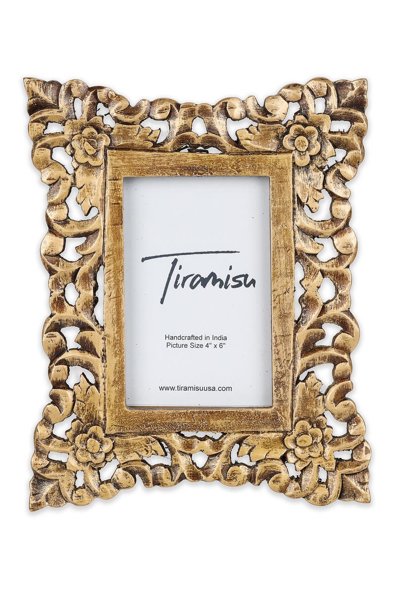 Antique Chic Picture Frame, Main, color, GOLD/ ANTIQUE