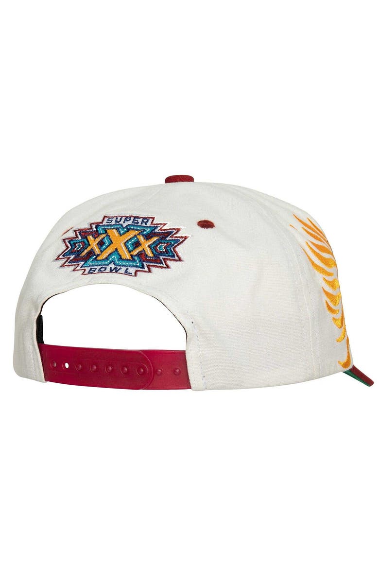 Mitchell & Ness Men's Mitchell & Ness White/Red Dallas Cowboys Super Bowl XXX Champions Snapback Hat, Alternate, color, 