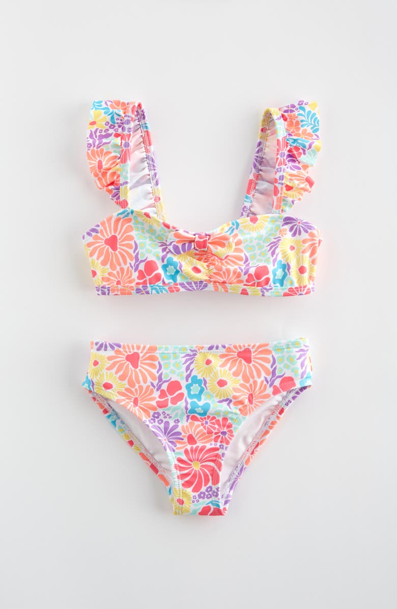 Tucker + Tate Kids' Ruffle Bow Two-Piece Swimsuit, Main, color,