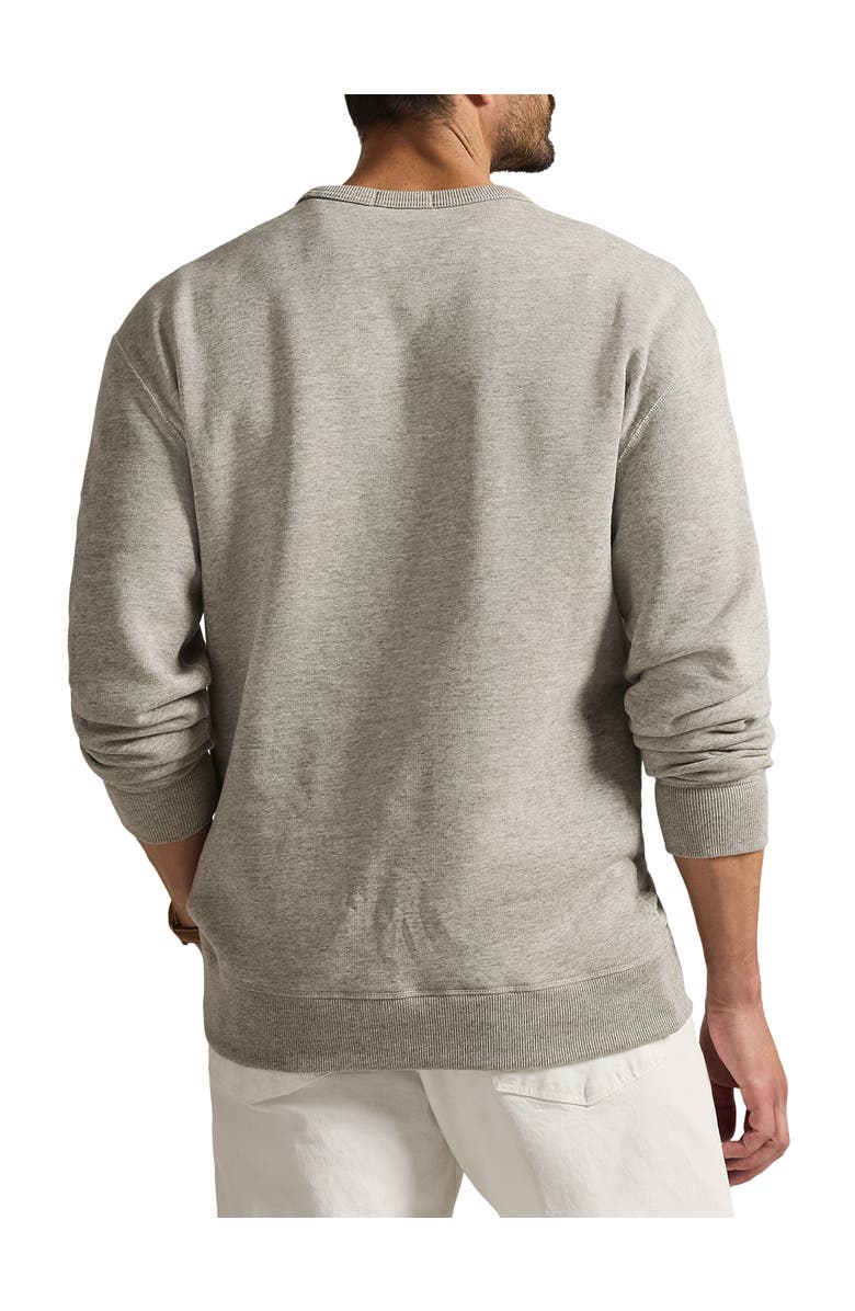 Polo Ralph Lauren Big & Tall Ski Bear Pullover, Alternate, color, Loft Heather