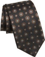 Canali Medallion Silk Tie