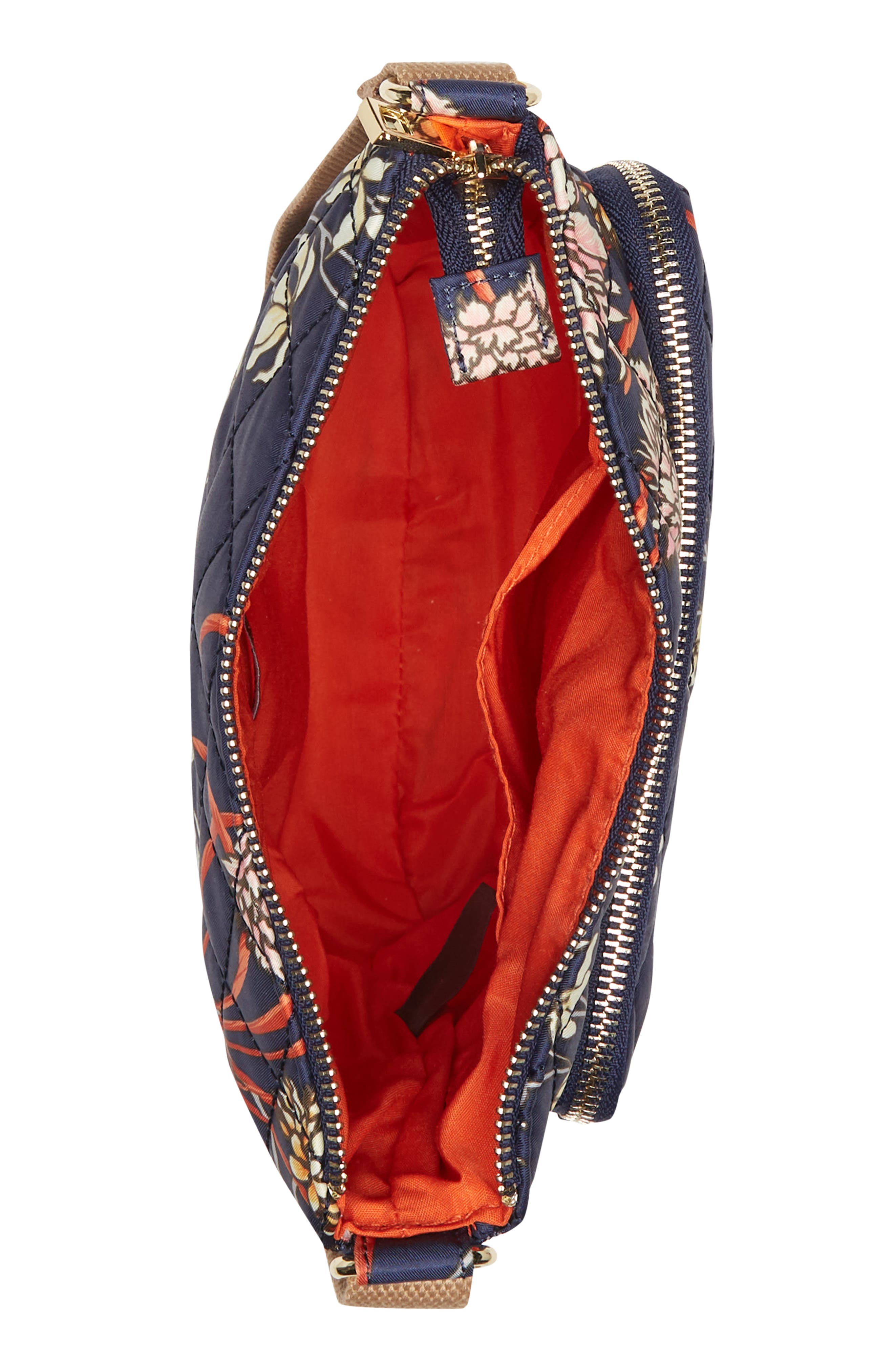 Nanette Lepore Floral Printed Washable Crossbody, Alternate, color, 