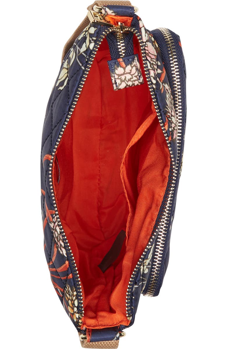 Nanette Lepore Floral Printed Washable Crossbody, Alternate, color,