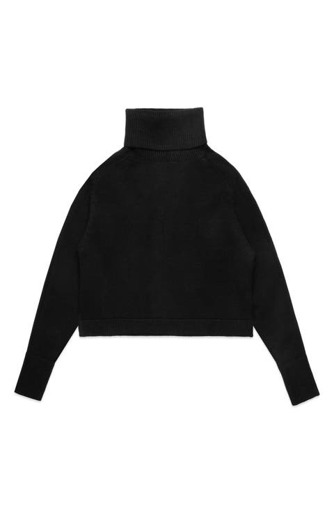 Pugliese Crop Turtleneck Sweater