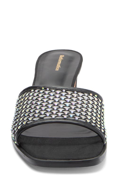 Reformation Scout Mesh Slide Sandal
