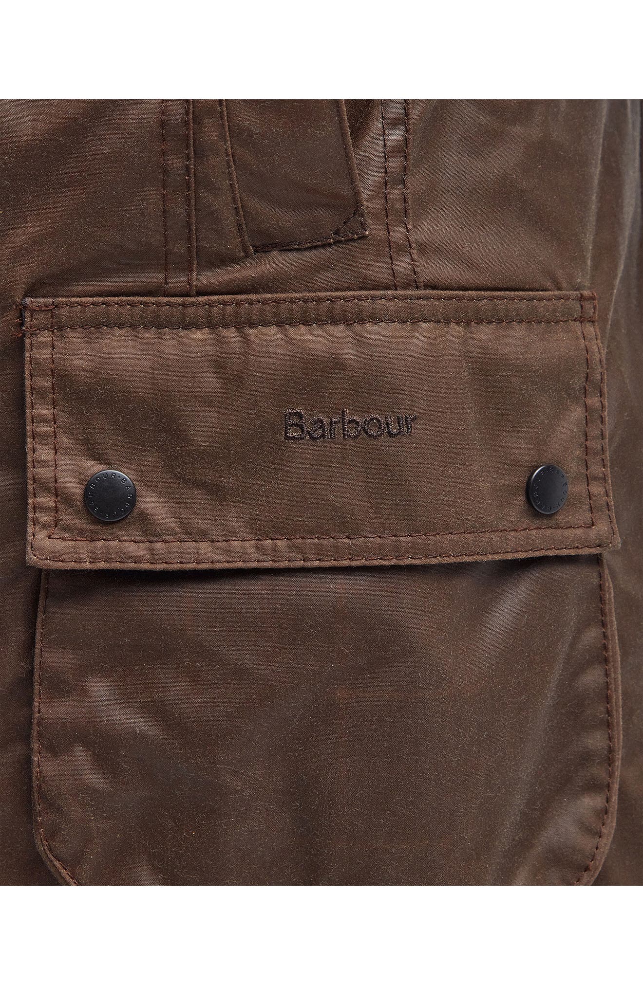 Barbour Beadnell Waxed Cotton Jacket — фото 5