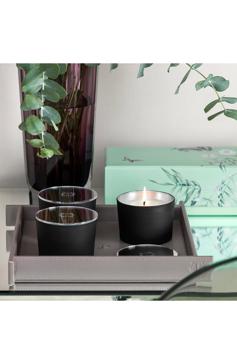 Togas Alfabia Set of scented candles, Alternate, color, Black