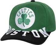 Mitchell & Ness Men's Mitchell & Ness Kelly Green/Black Boston Celtics Underarch Two-Tone Pro Crown Snapback Hat