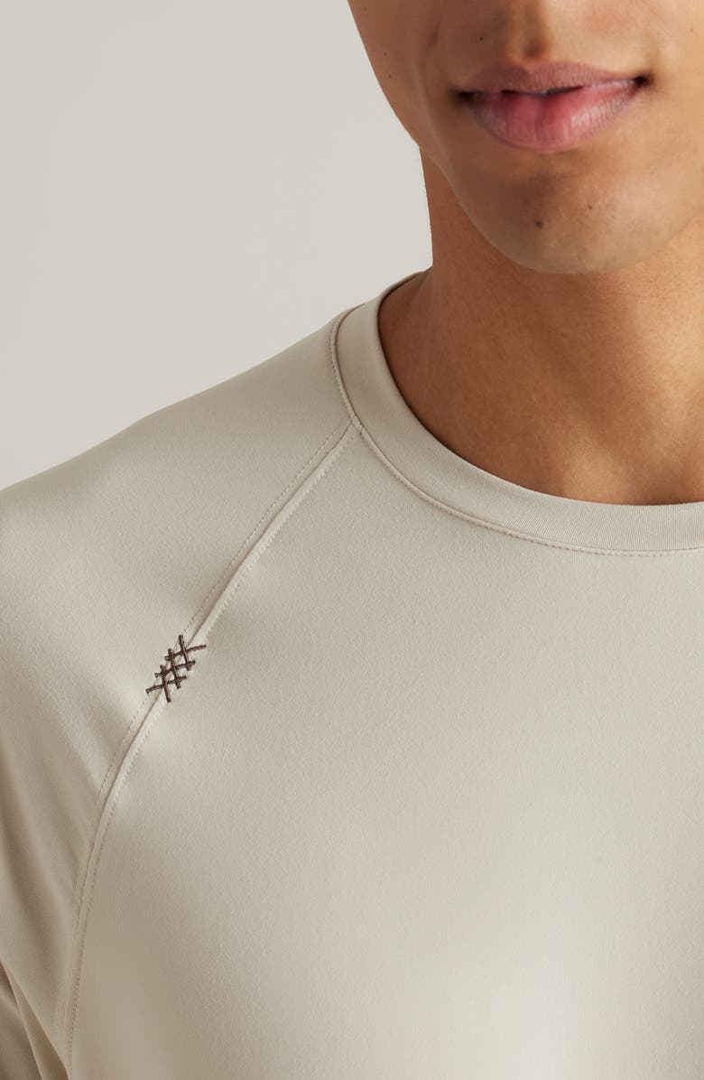 Rhone Reign Long Sleeve T-Shirt, Alternate, color, Sandstone