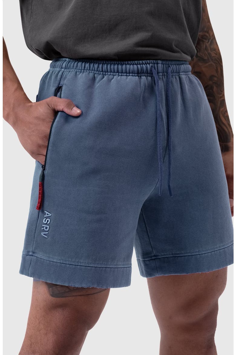 Tech Essential Sweat Shorts, Alternate, color, Faded Navy