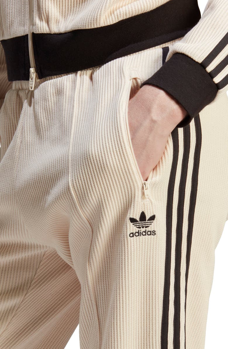 adidas Adicolor Classics Beckenbauer Waffle Knit Track Pants, Alternate, color,