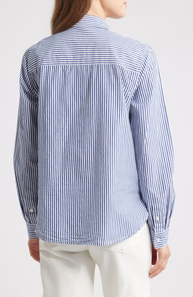 beachlunchlounge Kenna Pearly Bead Shirt, Alternate, color, Santorini