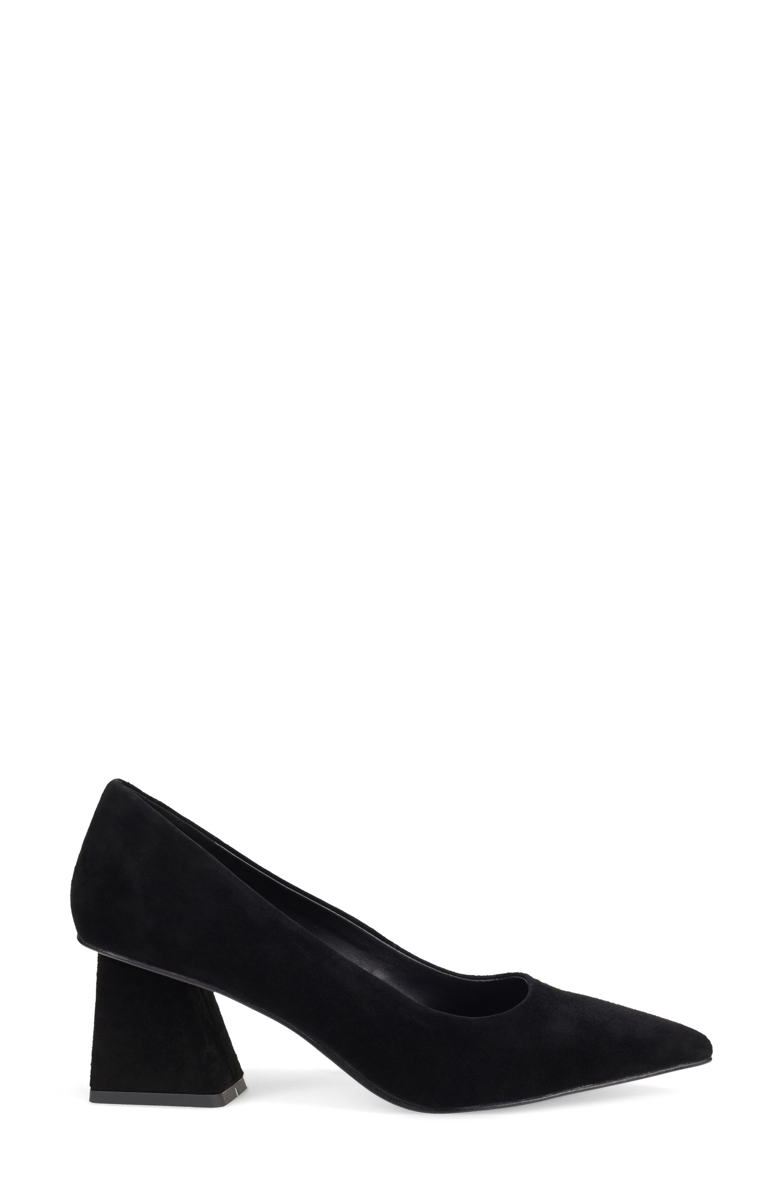 Inell Pointed Toe Pump, Alternate, color, BLACK