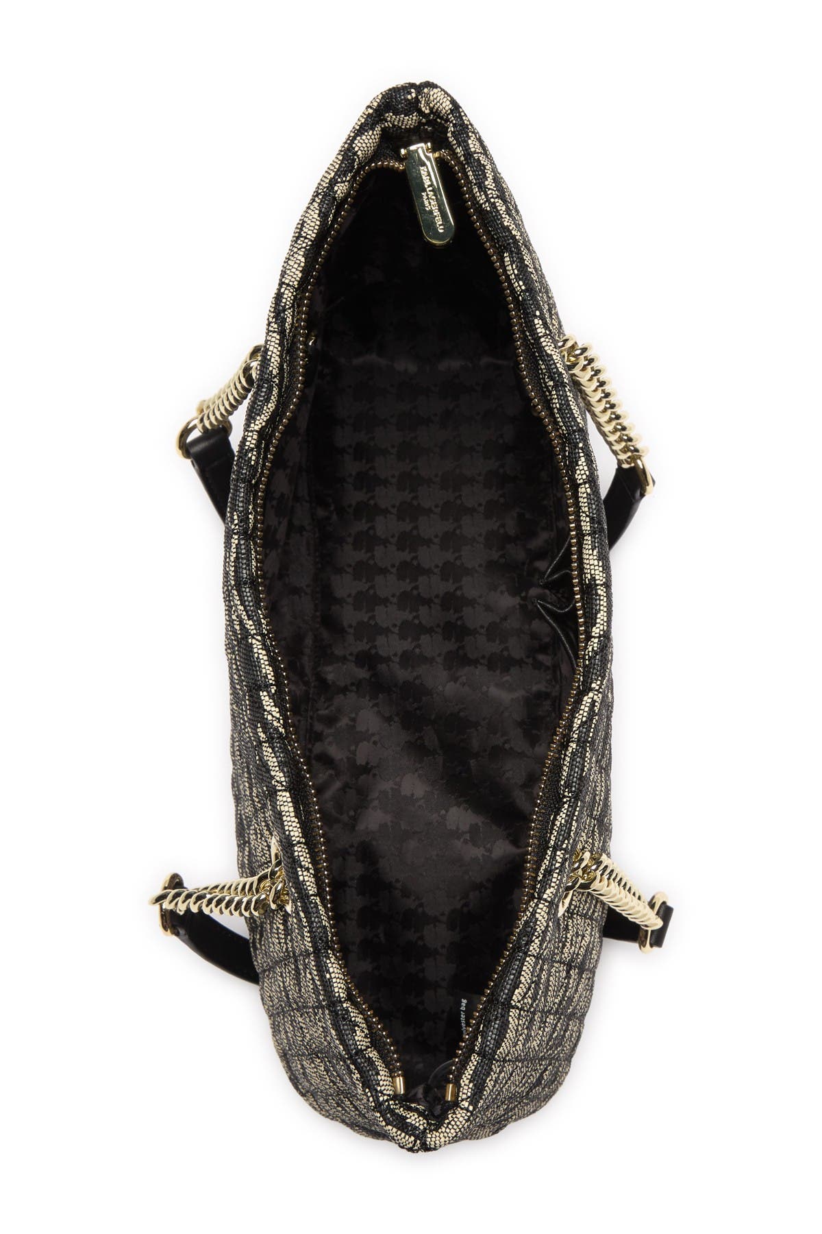 KARL LAGERFELD PARIS Karolina Printed Tote, Alternate, color, 