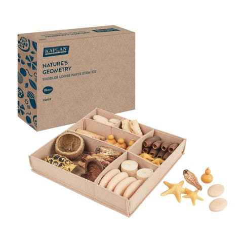 Nature's Geometry Toddler Loose Parts STEM Kit
