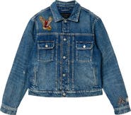AllSaints Exile Patch Denim Jacket