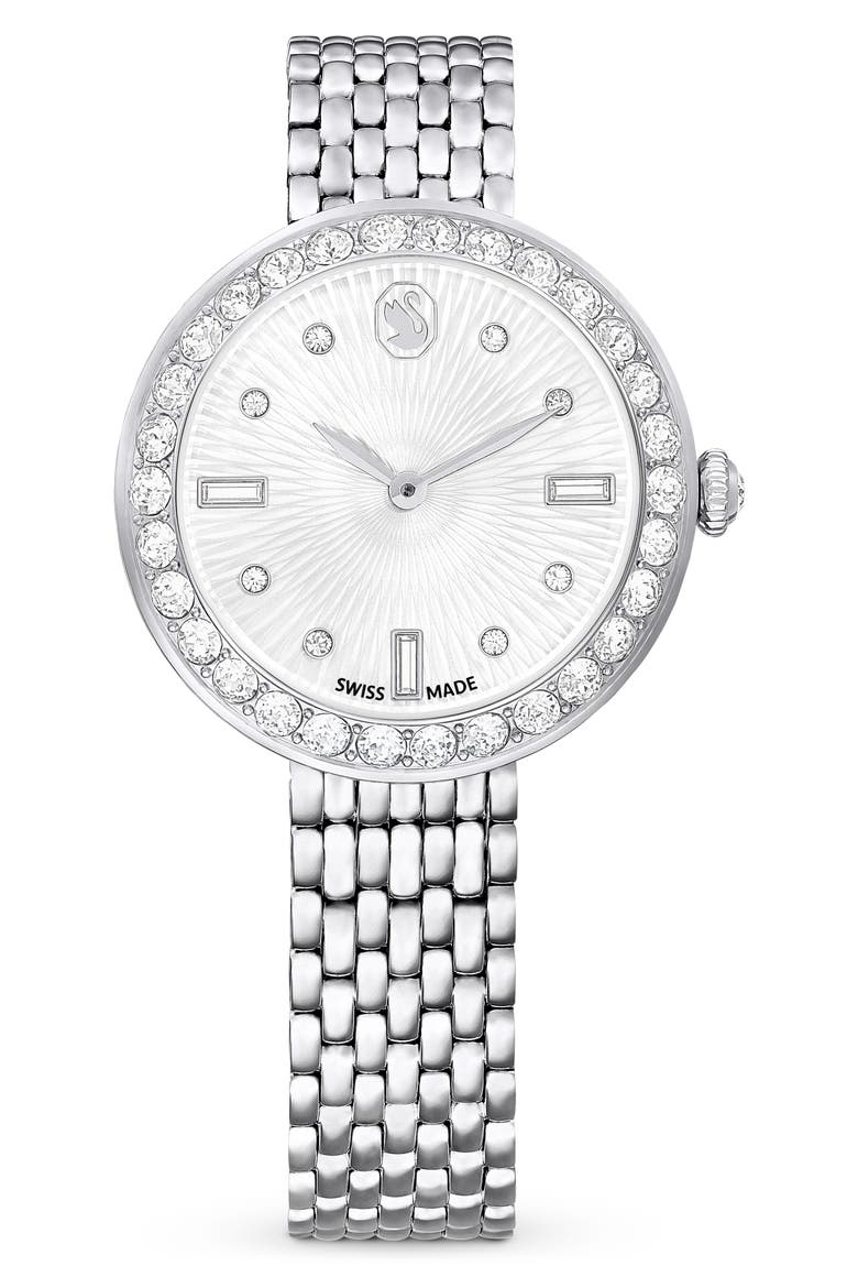 Certa Bracelet Watch, 30mm, Main, color, SILVER